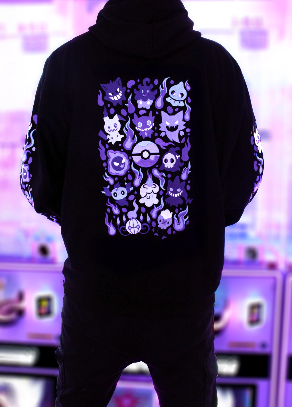 Ghost Oversized Hoodie [PREORDER] – kamiaristudio