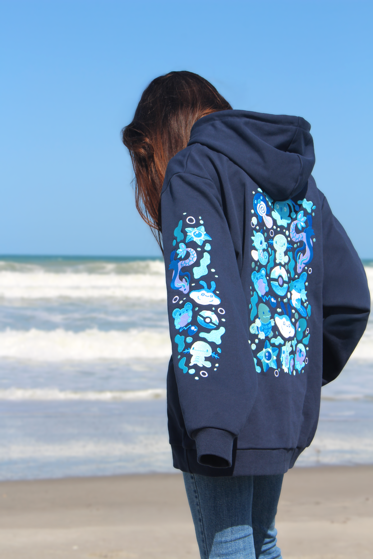 Water Oversized Hoodie