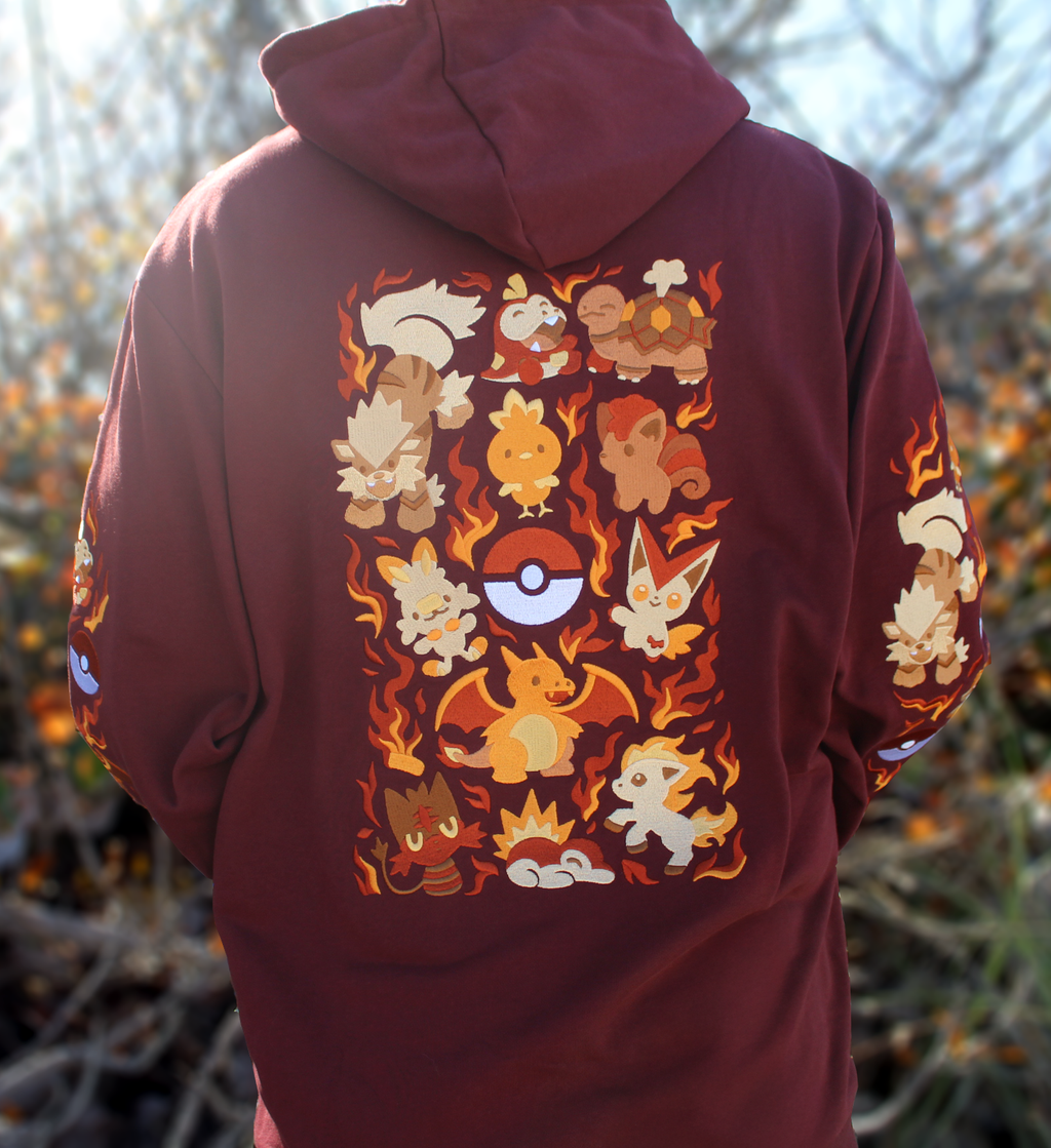 Fire Oversized Hoodie [PREORDER] – kamiaristudio