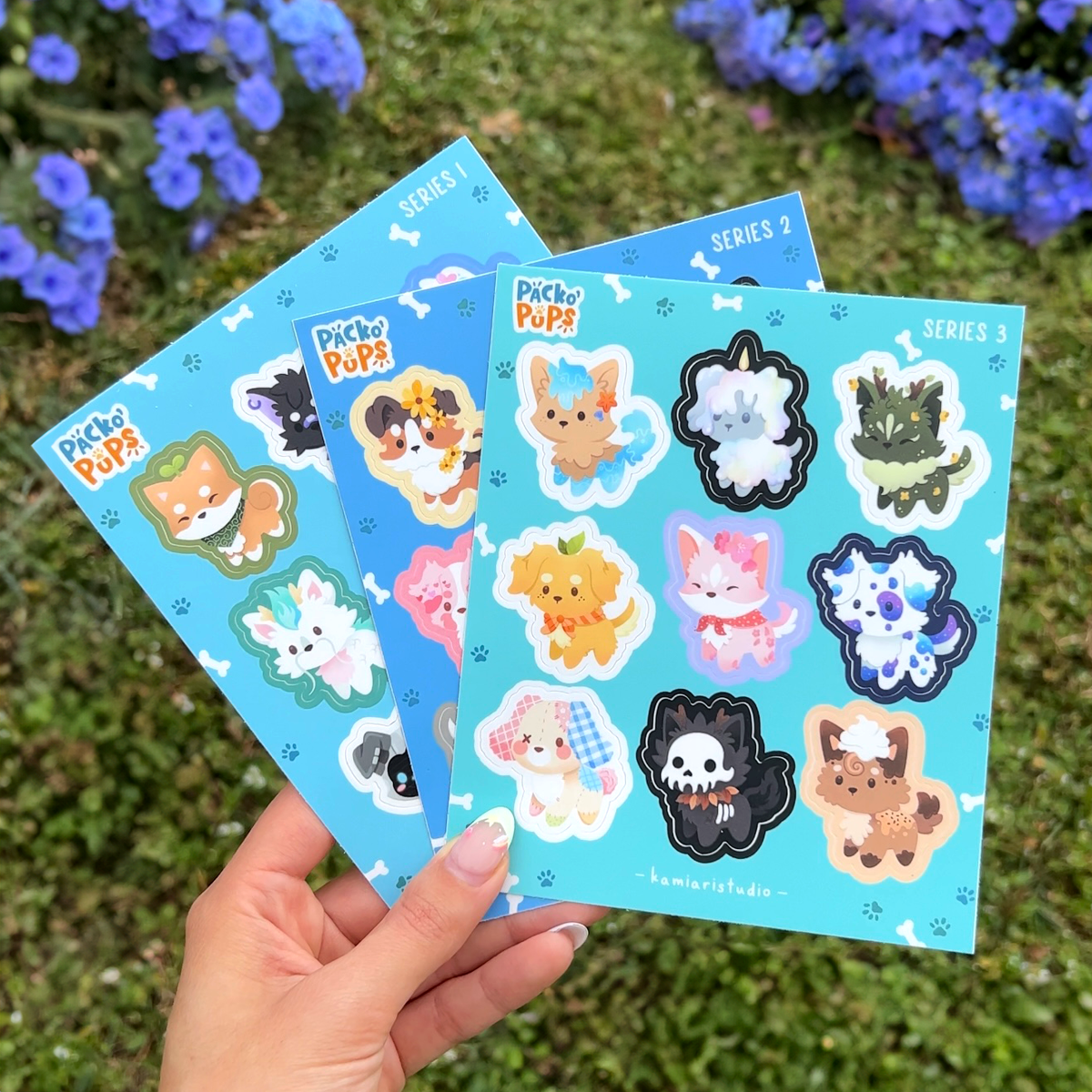 Pack o' Pup Sticker Sheet Set