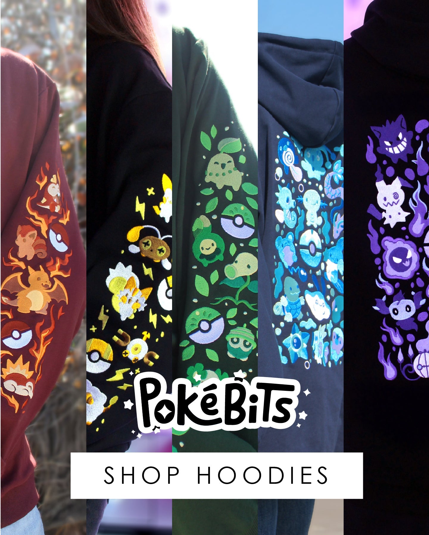 PokéBits Hoodies