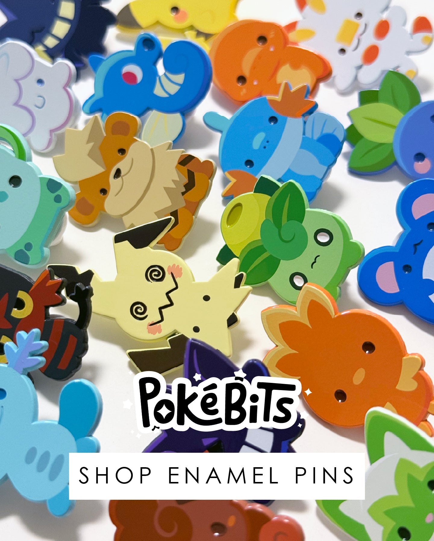 PokéBits Pins