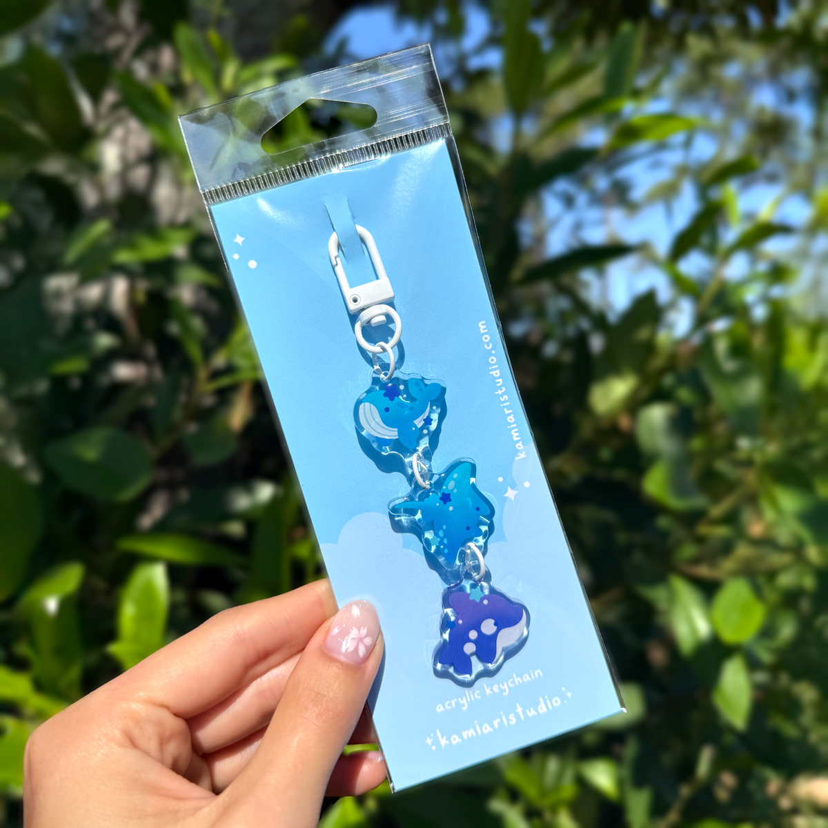 Sea Creatures Acrylic Keychain