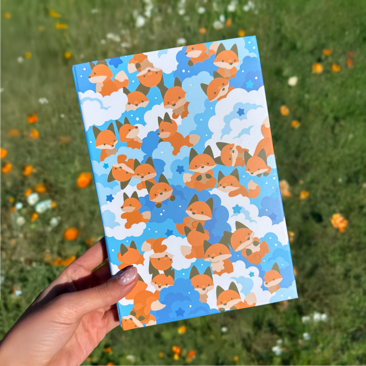 Foxes in the Clouds Notebook