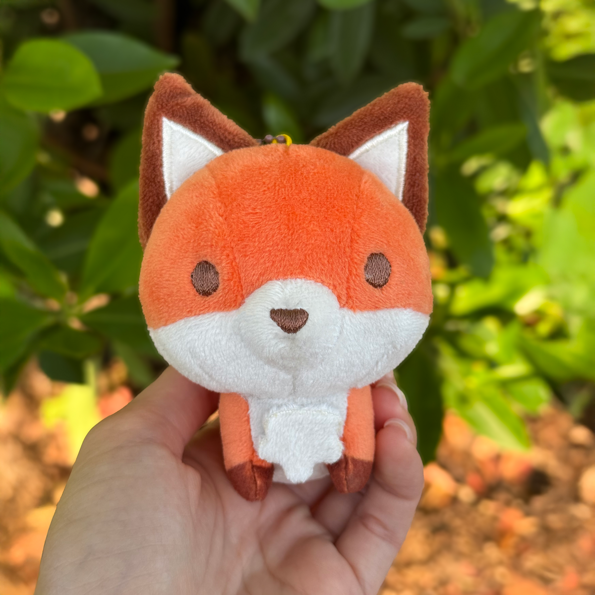 Fox Keychain Plushie