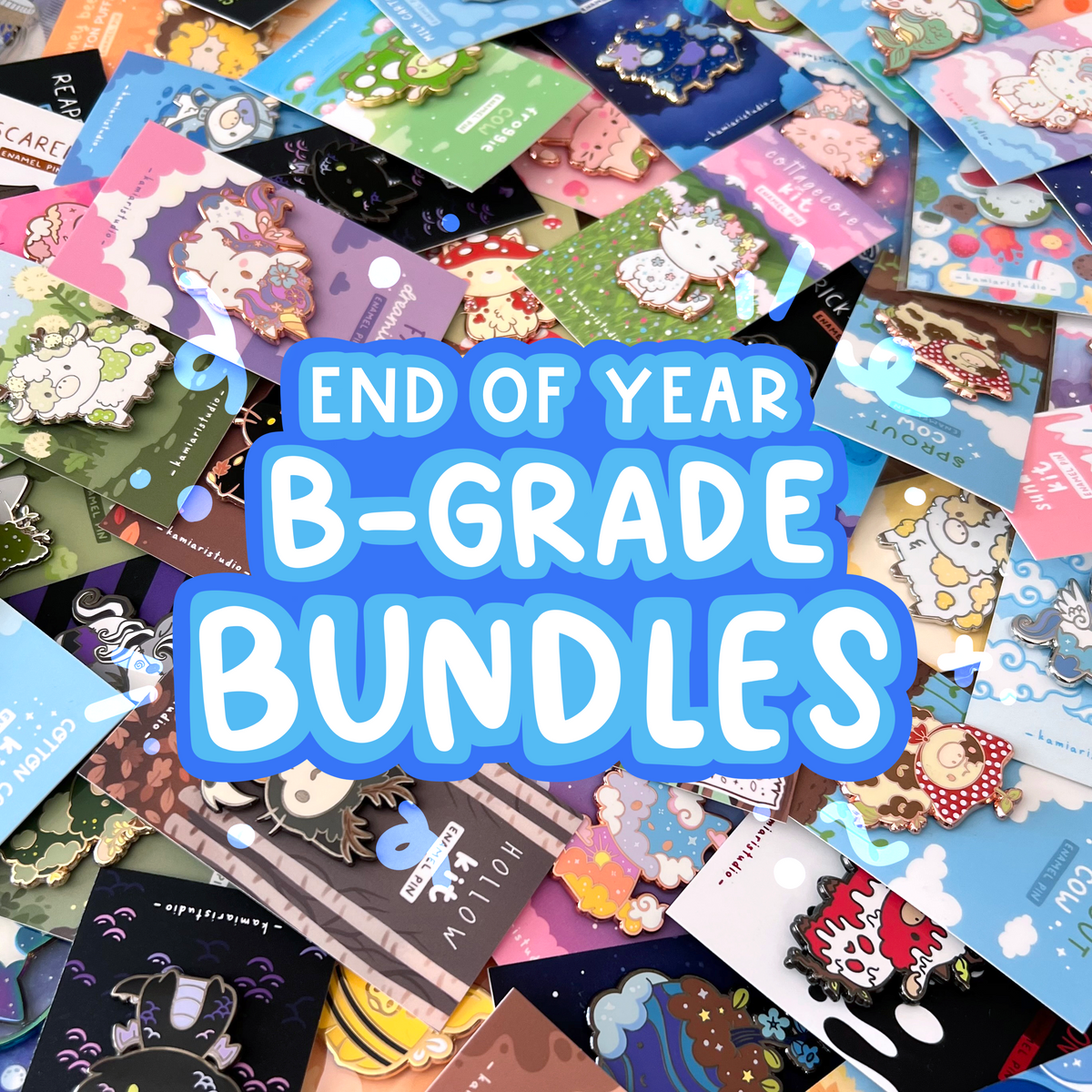 B-Grade Enamel Pin Bundle