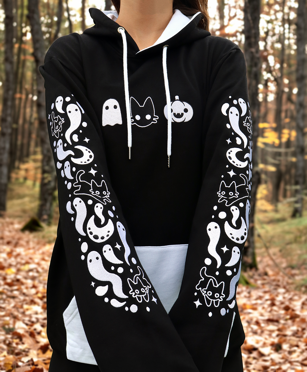 Lunar Mischief Oversized Hoodie