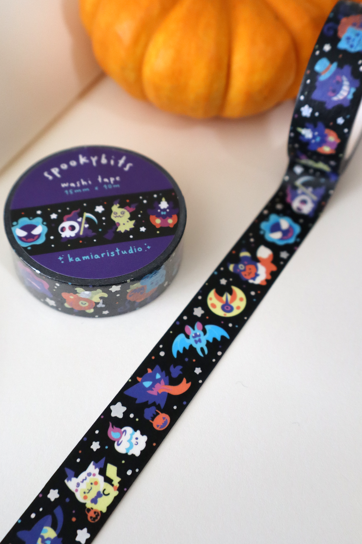 Spookybits Holographic Washi Tape