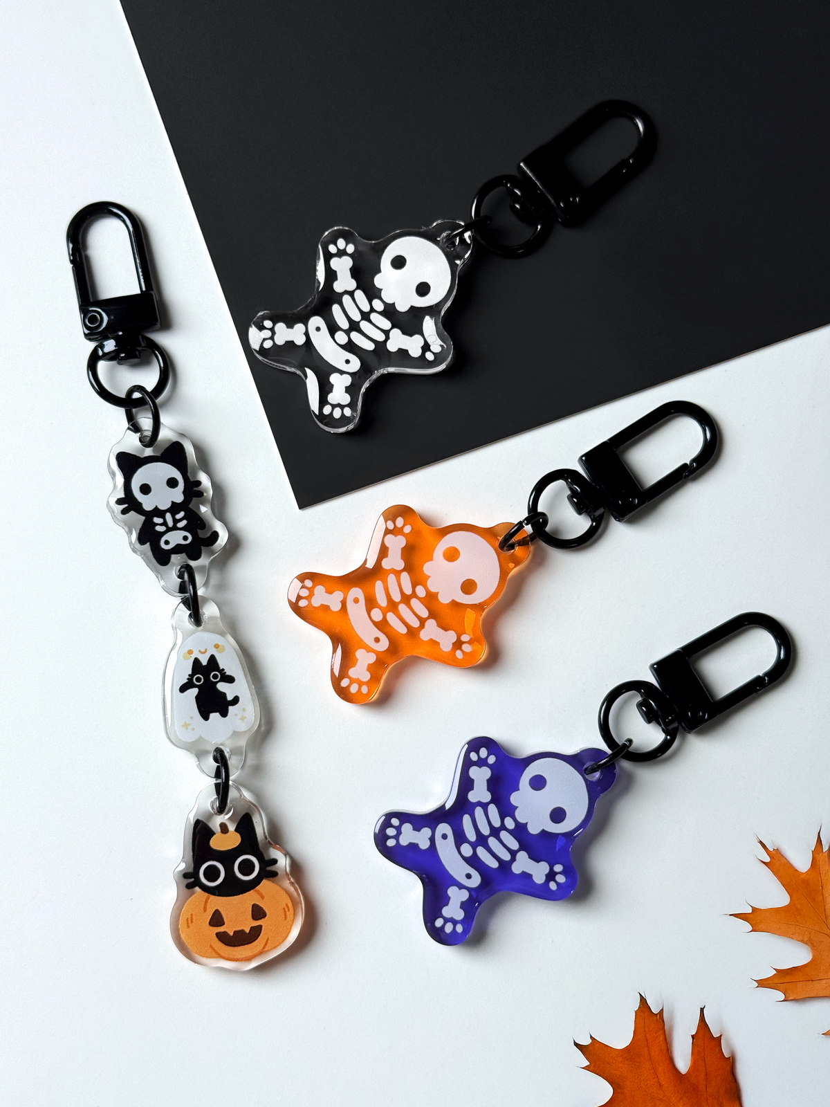 Skeleton Acrylic Keychain