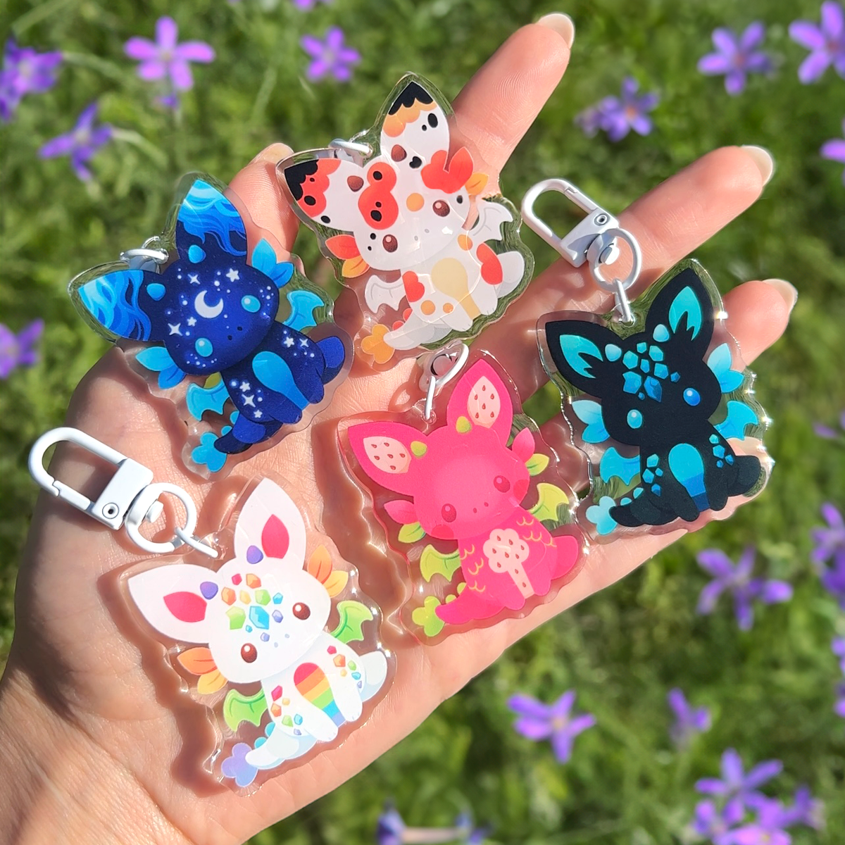 Embers Acrylic Keychain Embers Acrylic Keychain
