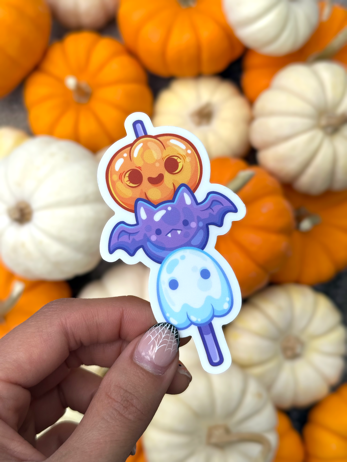 Halloween Dango Vinyl Sticker