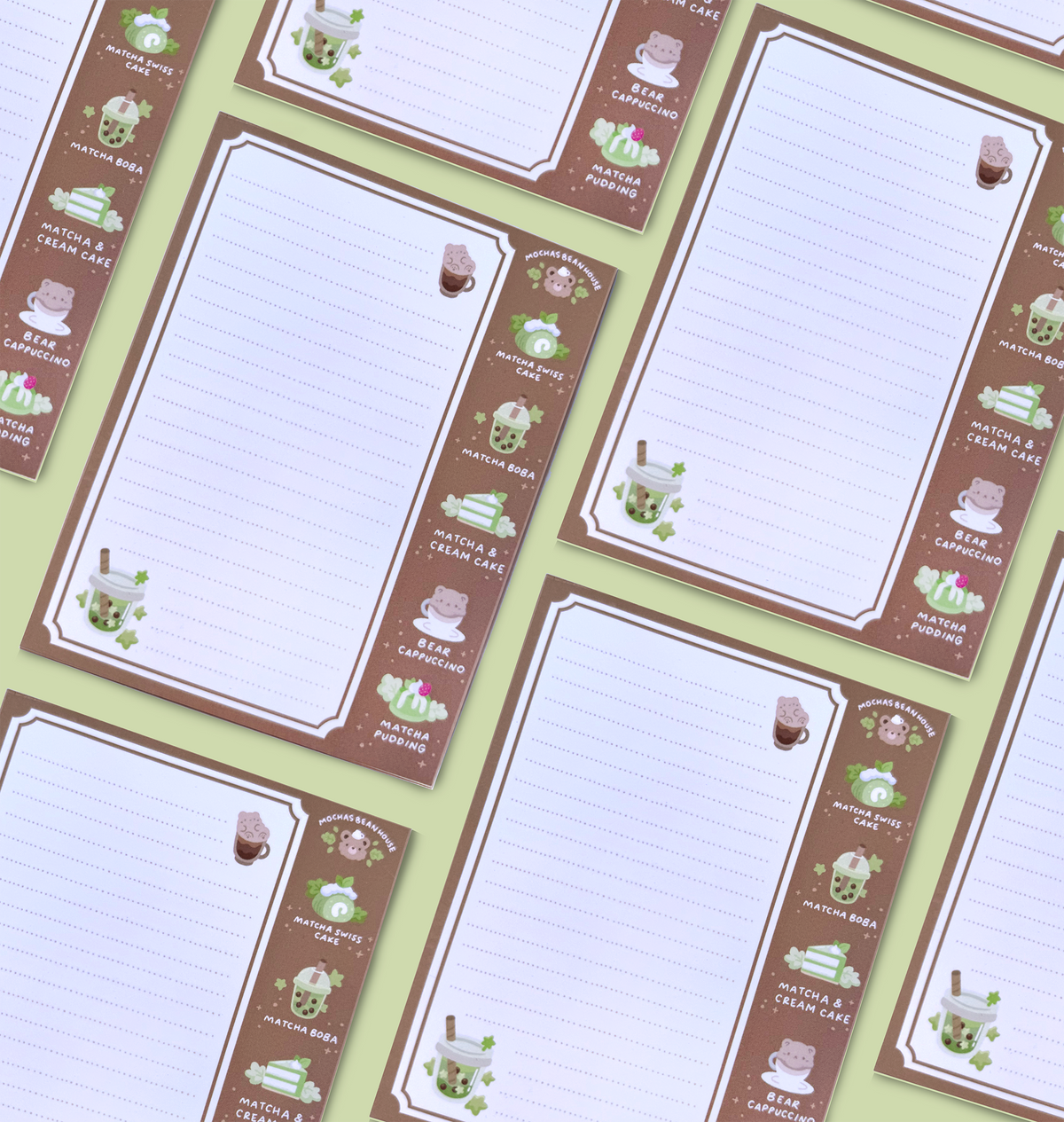 Mocha's Bean House Notepad