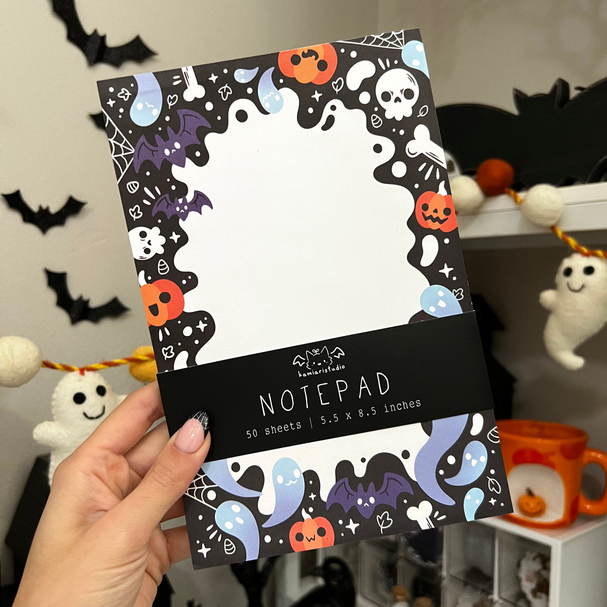 Spooky Scribbles Notepad