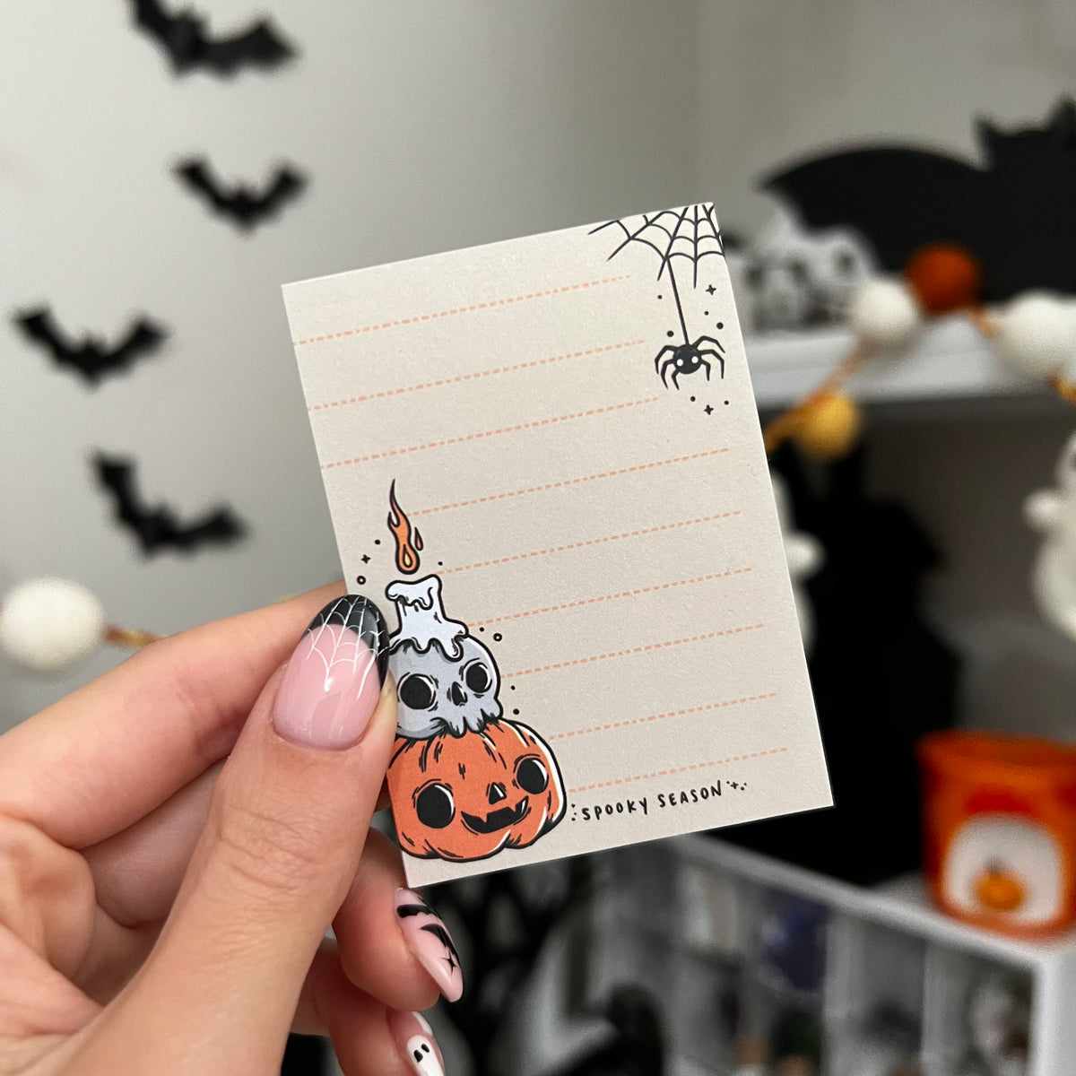 Pumpkin Light Notepad