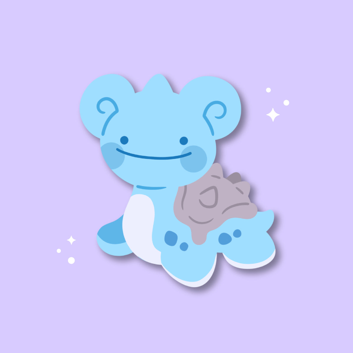 Ditto Lapras Enamel Pin [PREORDER]