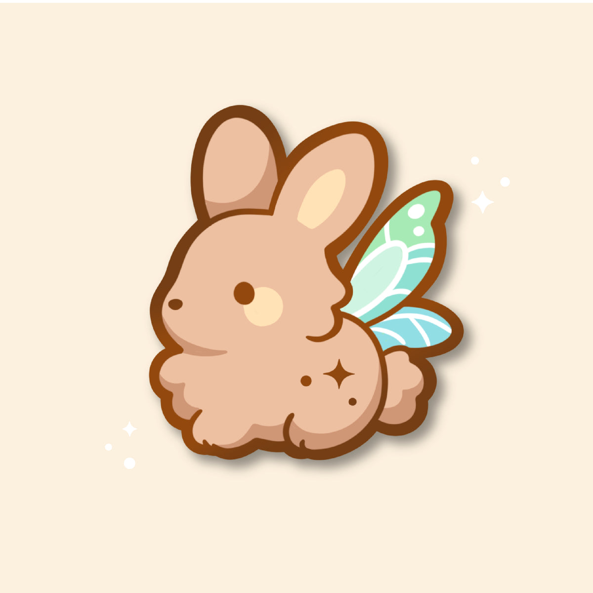 Toffee Faeriebun Enamel Pin