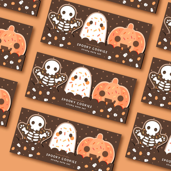 Spooky Cookies Mini Sticky Note Set