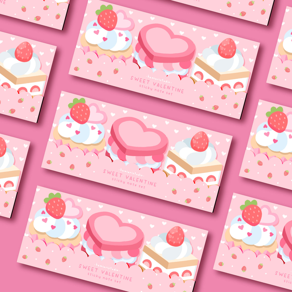 Sweet Valentine Mini Sticky Note Set