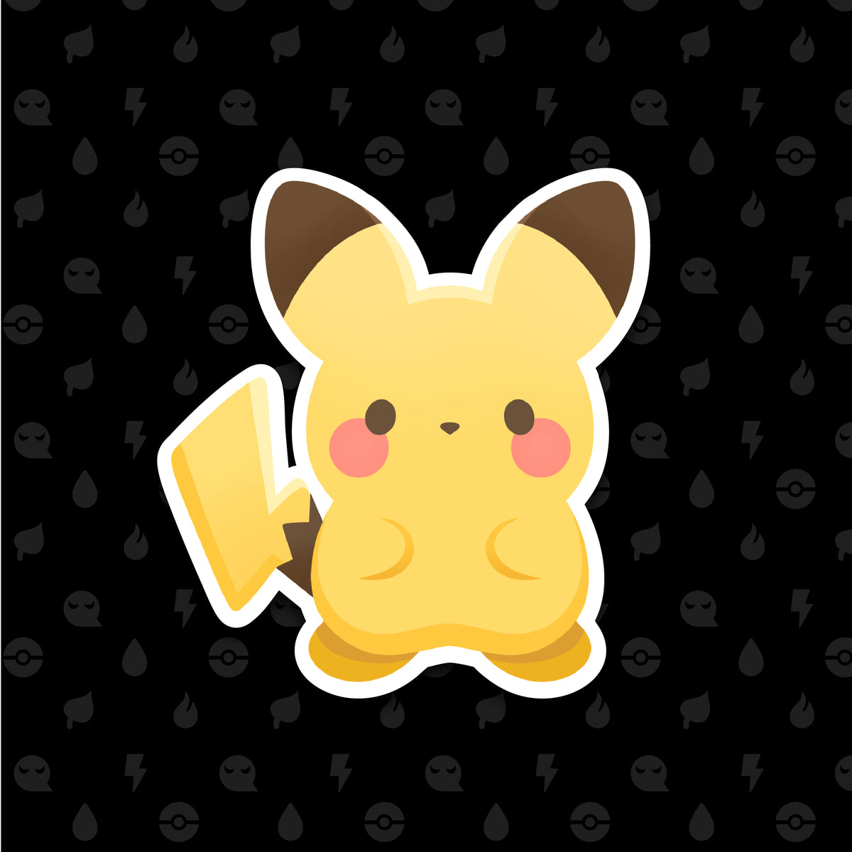 Pikabit Sticker