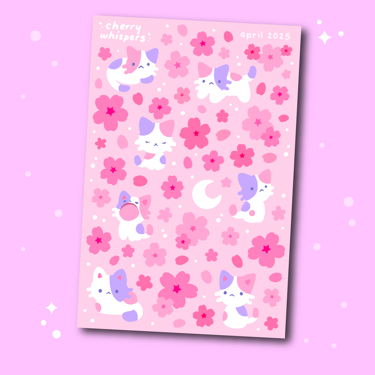 Cherry Whispers Sticker Sheet
