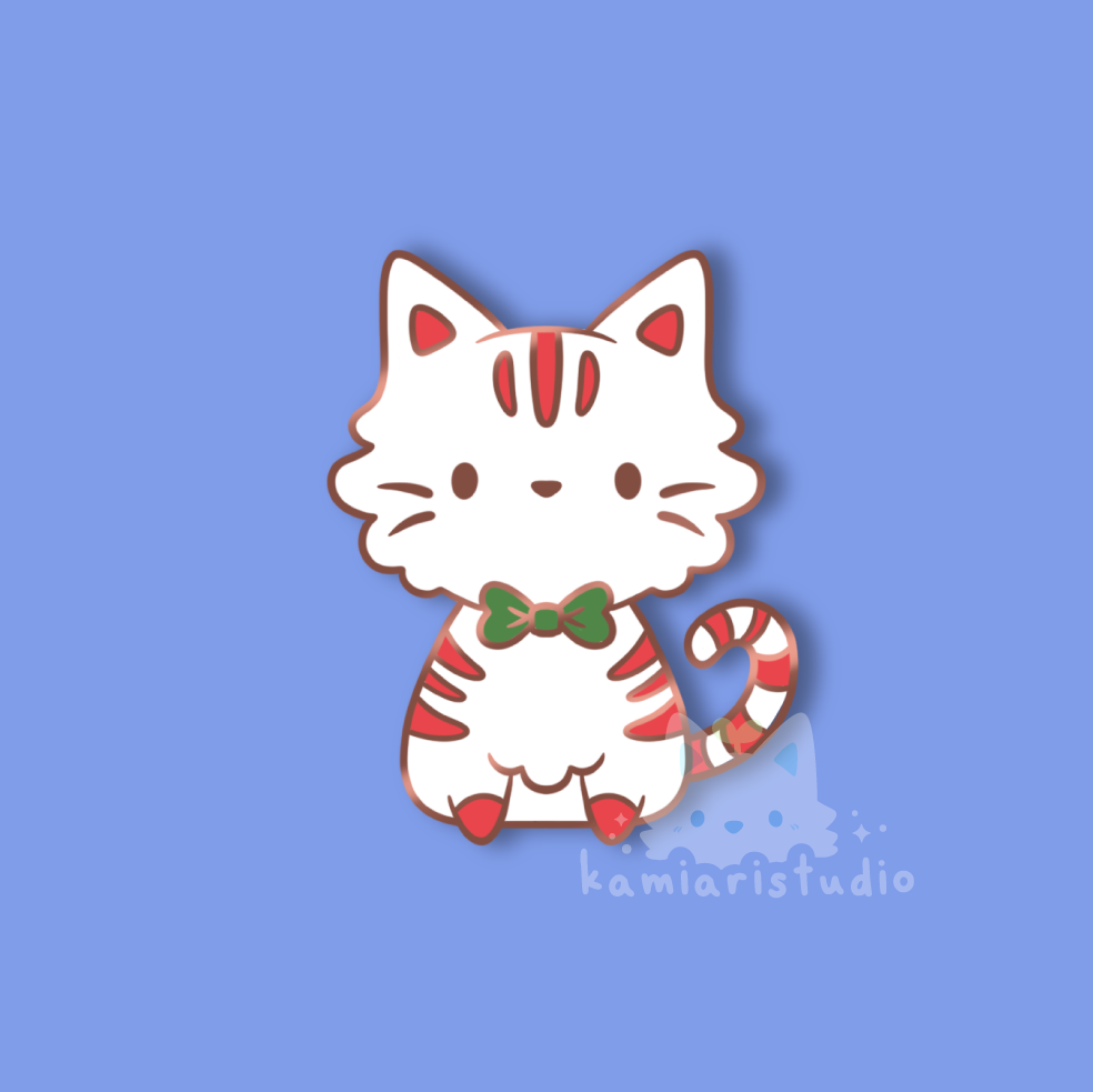 PREORDER Peppermint Kit Enamel Pin