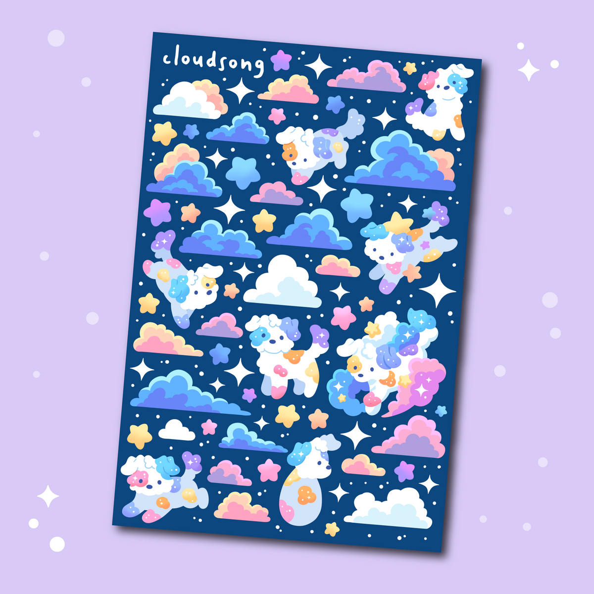 Cloudsong Sticker Sheet