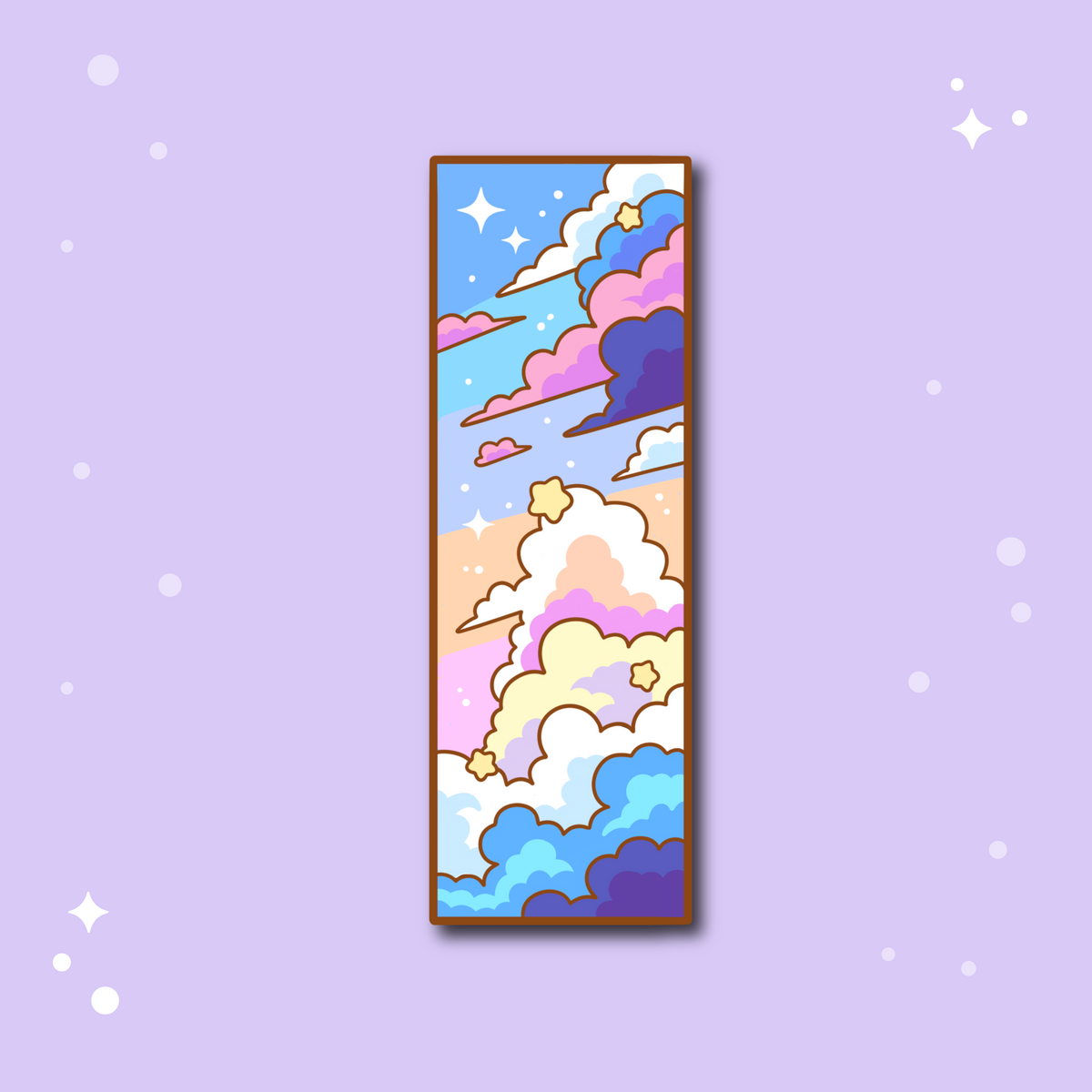Cloudsong Panel Enamel Pin