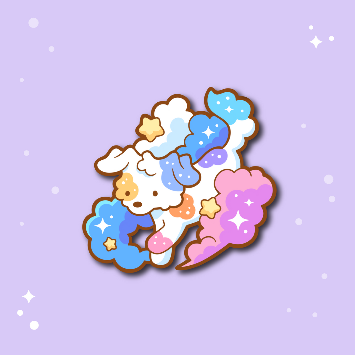 Cloudsong Pup Enamel Pin