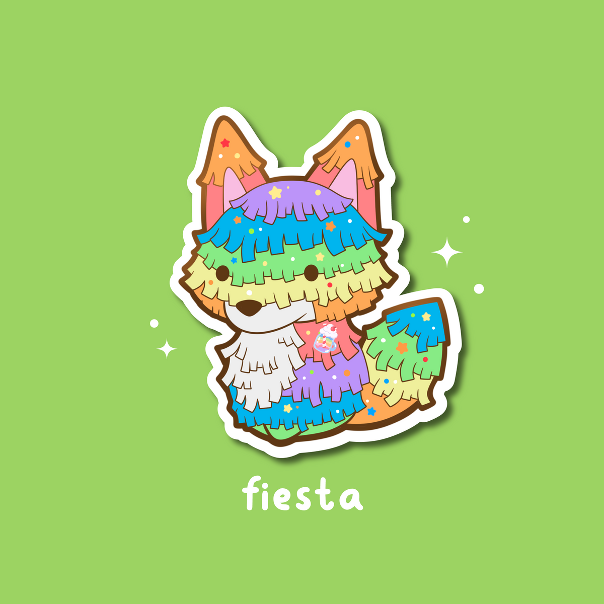 Fox Tales Vinyl Sticker