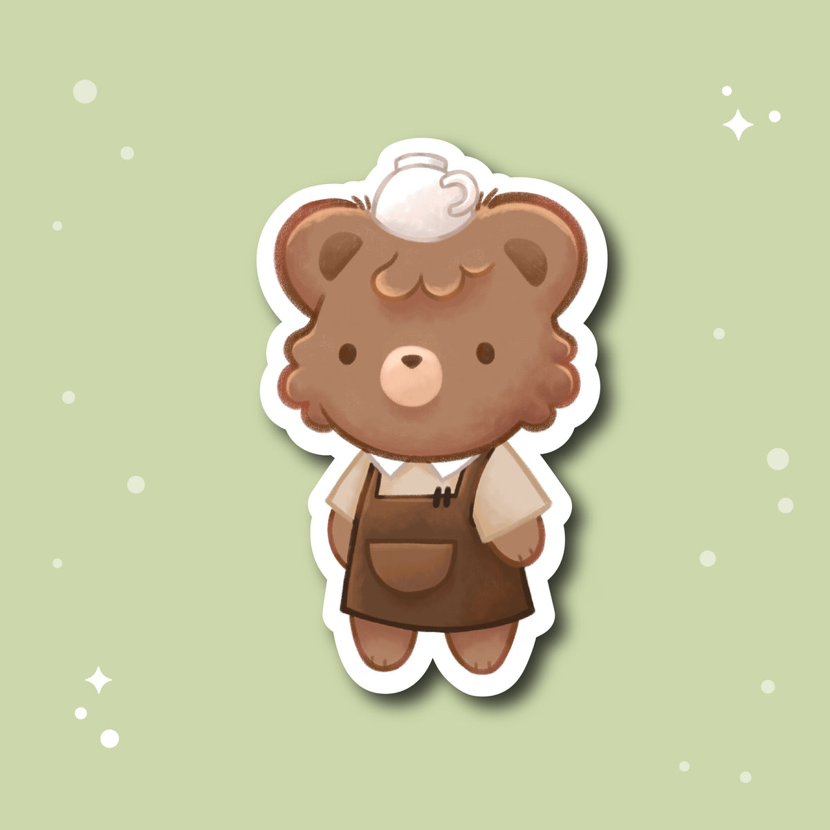 Mocha Sticker