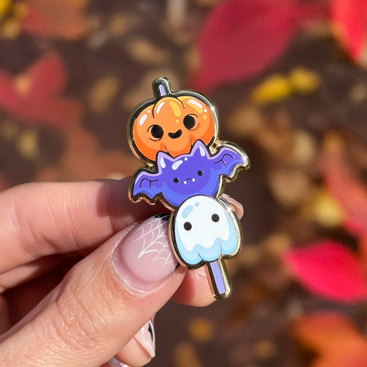 Halloween Dango Enamel Pin