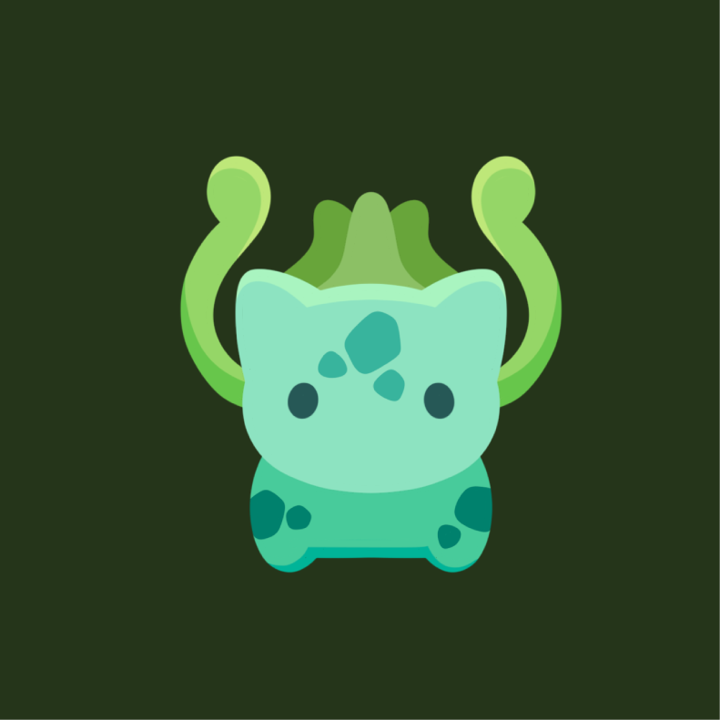 Bulbabit Enamel Pin [PREORDER]