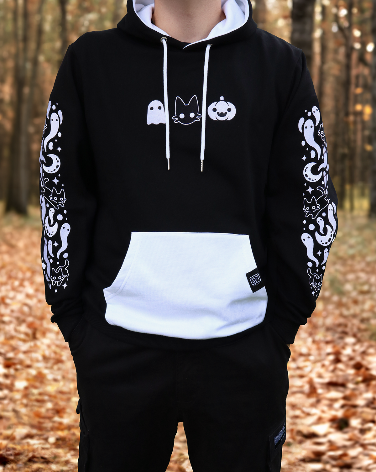 Lunar Mischief Oversized Hoodie