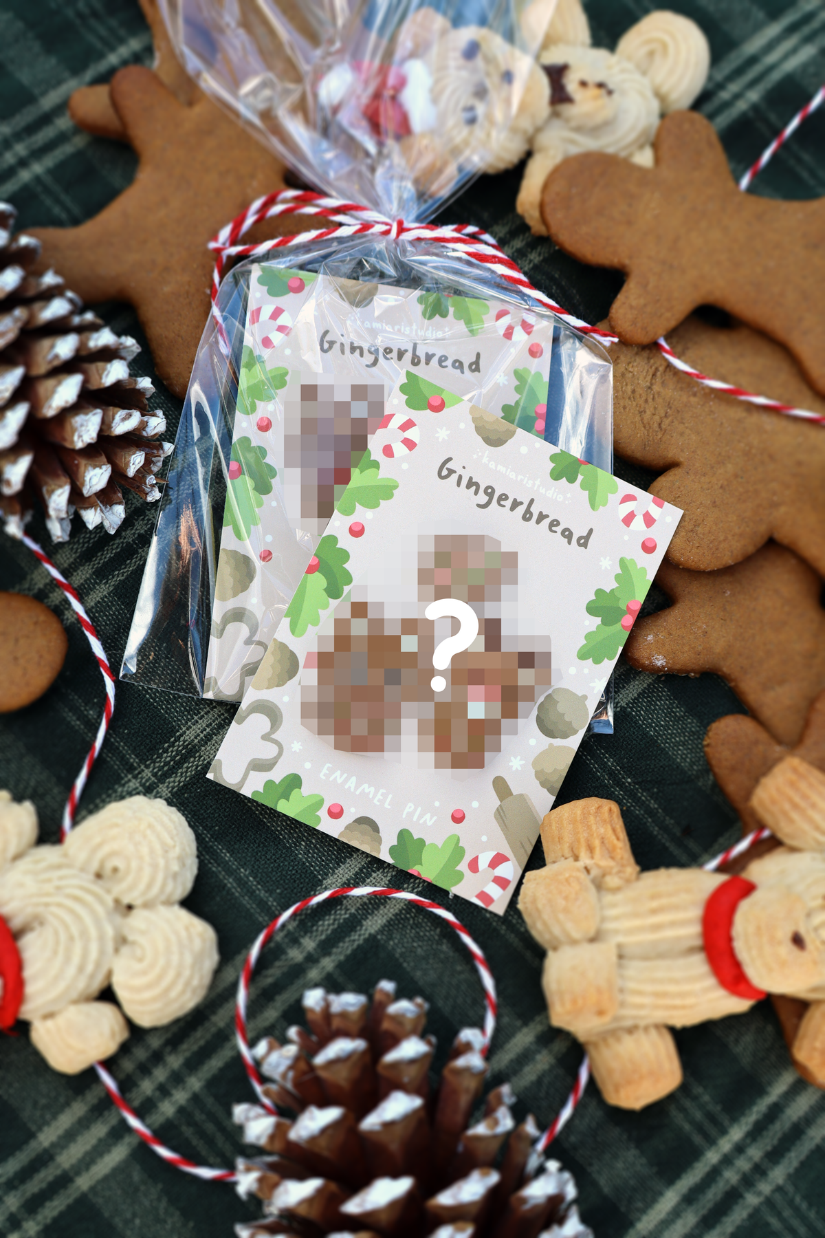 Gingerbread Cookie Bag