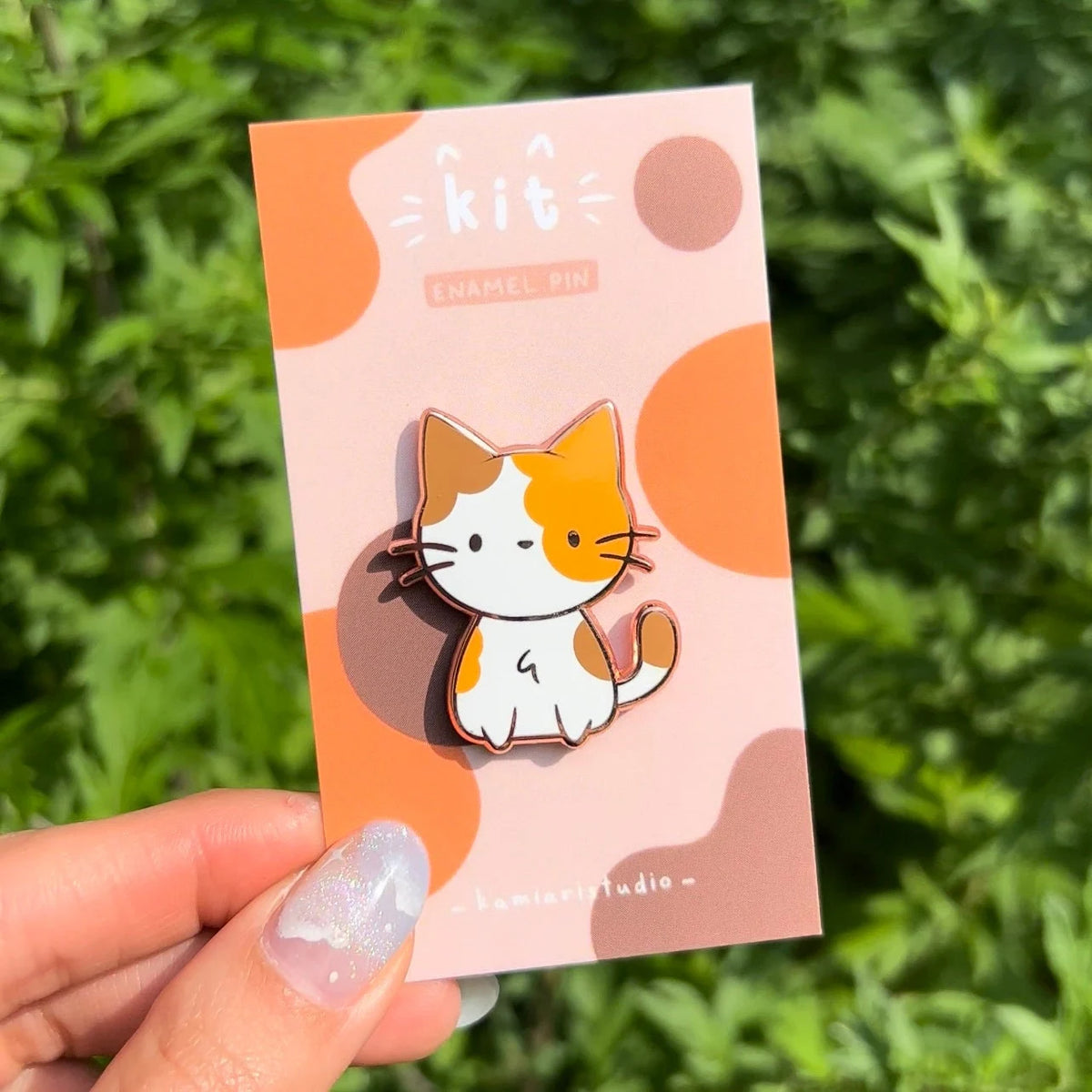 Kit Enamel Pin