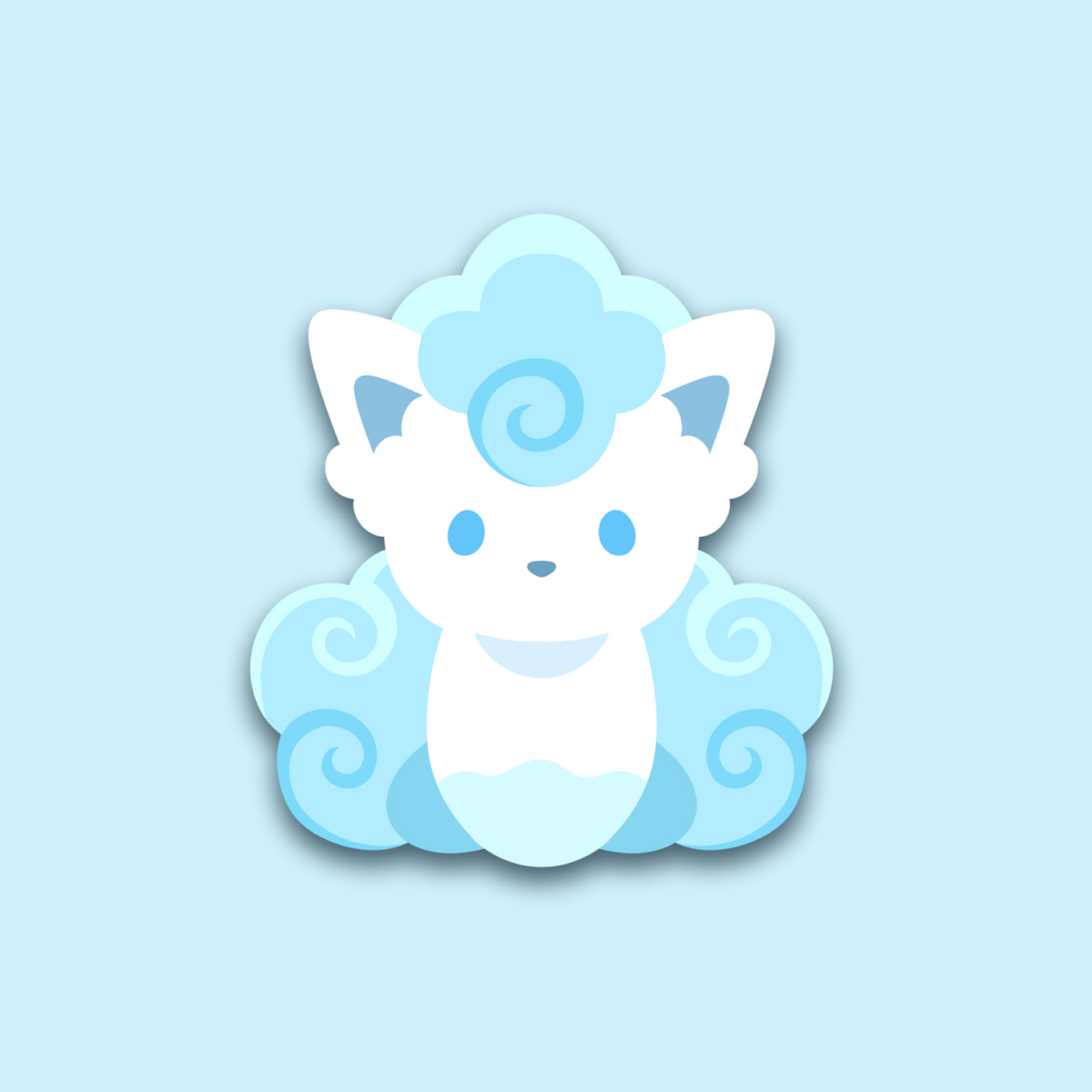 Ice Vulbit Enamel Pin