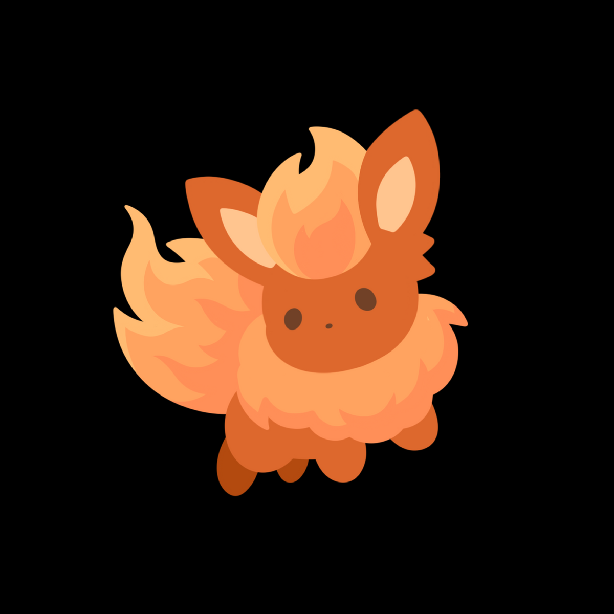 Flareonbit Enamel Pin