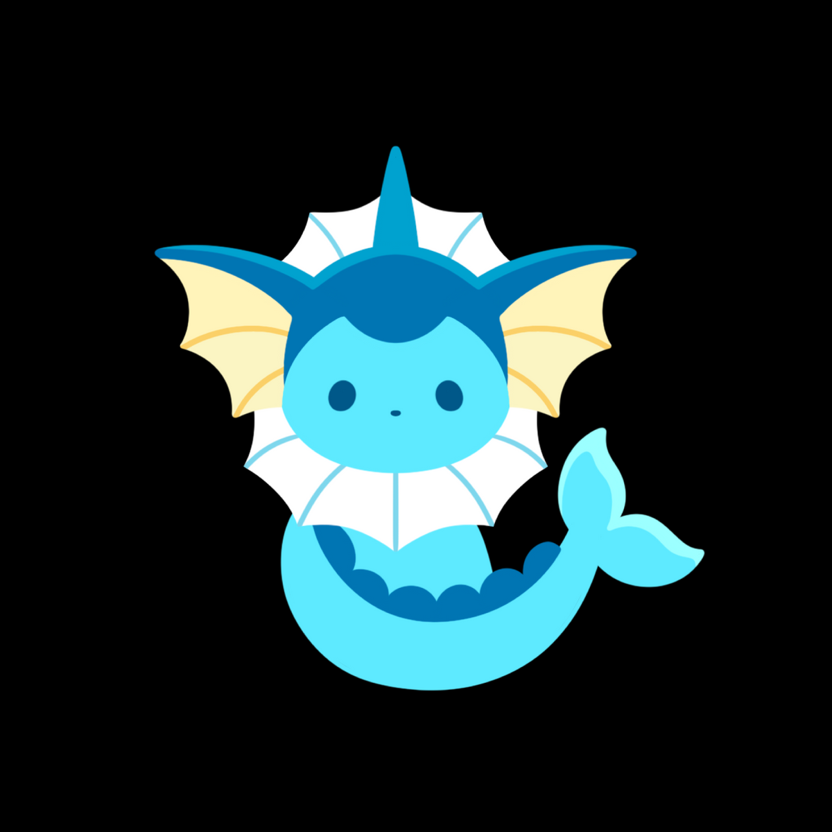 Vaporeonbit Enamel Pin