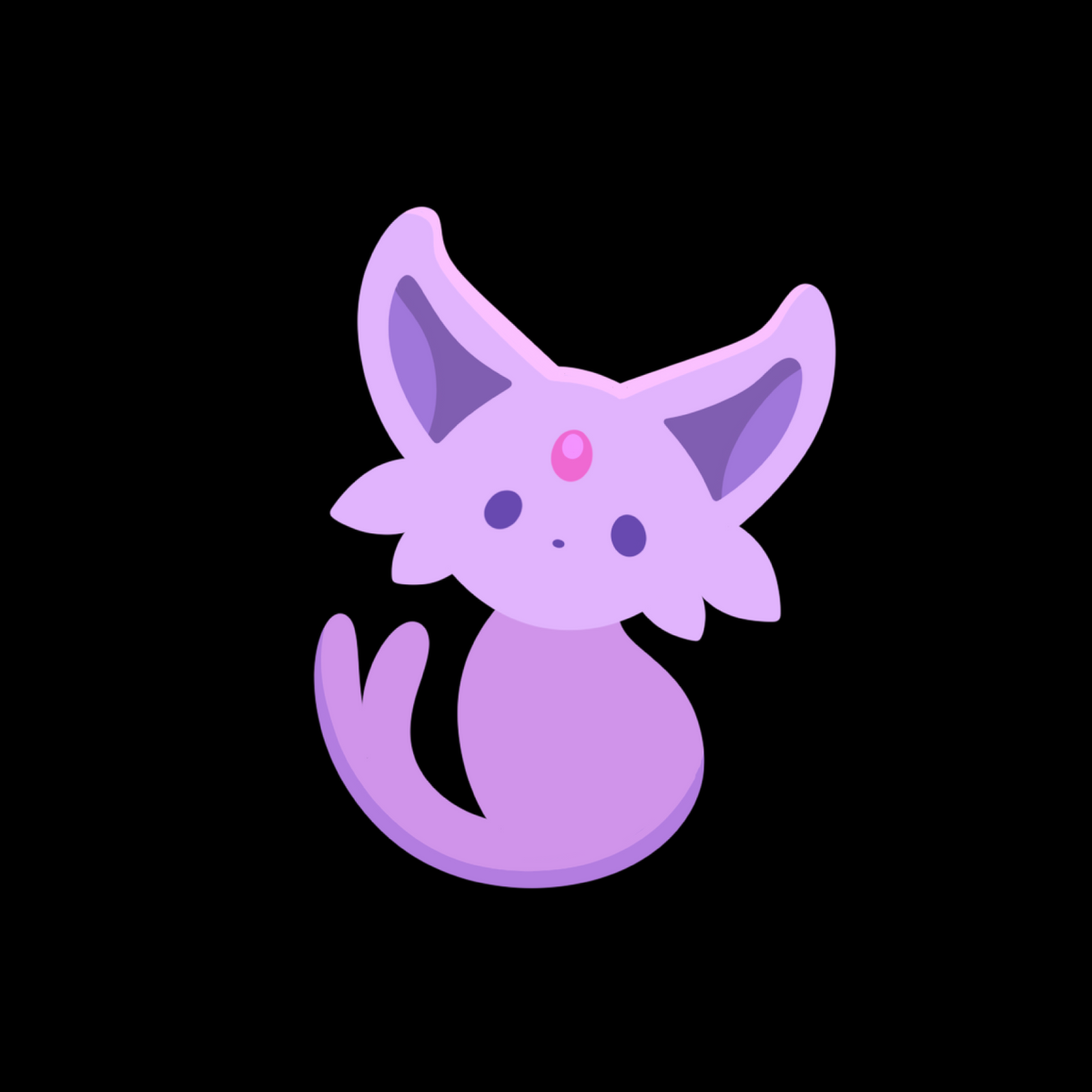 Espeonbit Enamel Pin