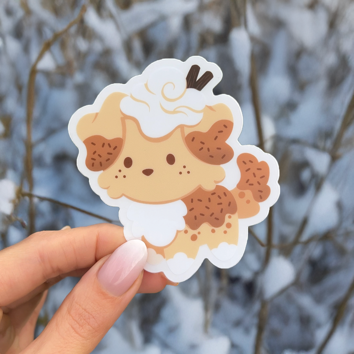 Pupnog Clear Sticker