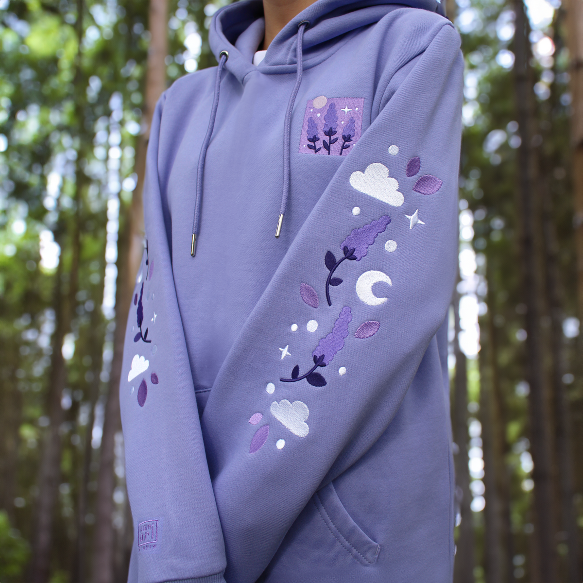 Moon purple hoodie hot sale