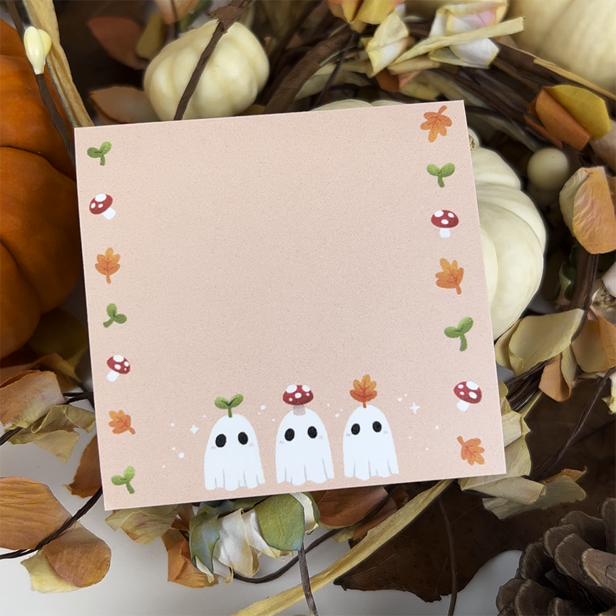 Ghost Sprout Sticky Notes
