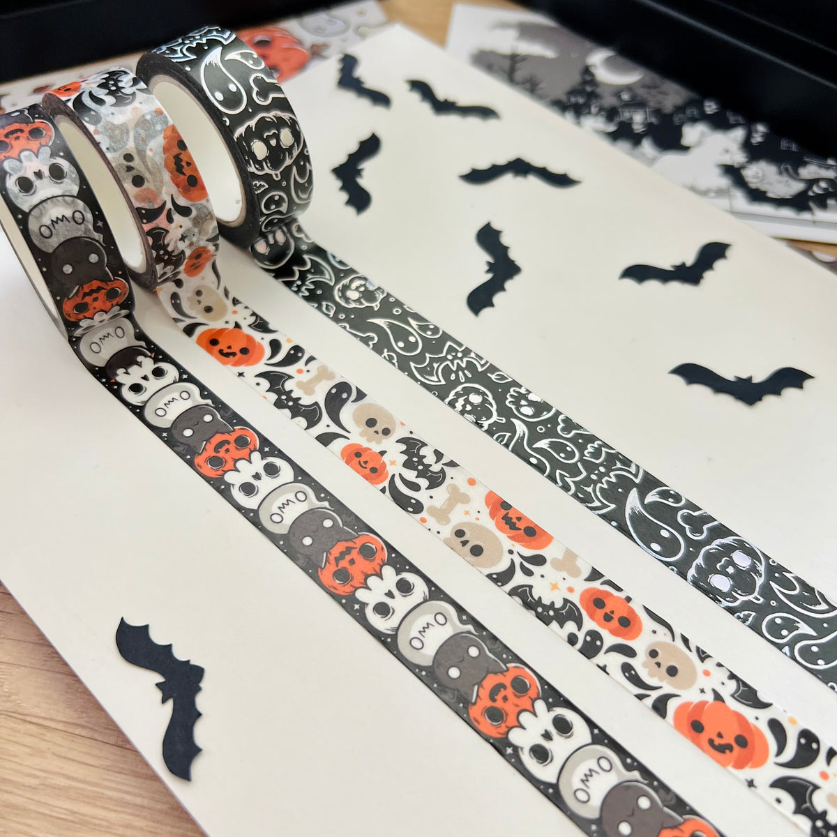 Ghosts & Gourds Washi Tape
