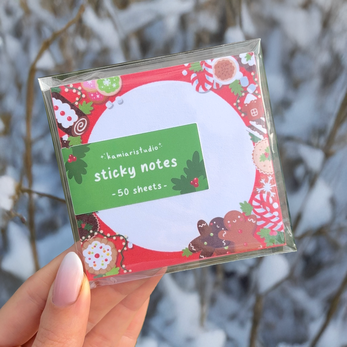 Festive Feast Sticky Notes