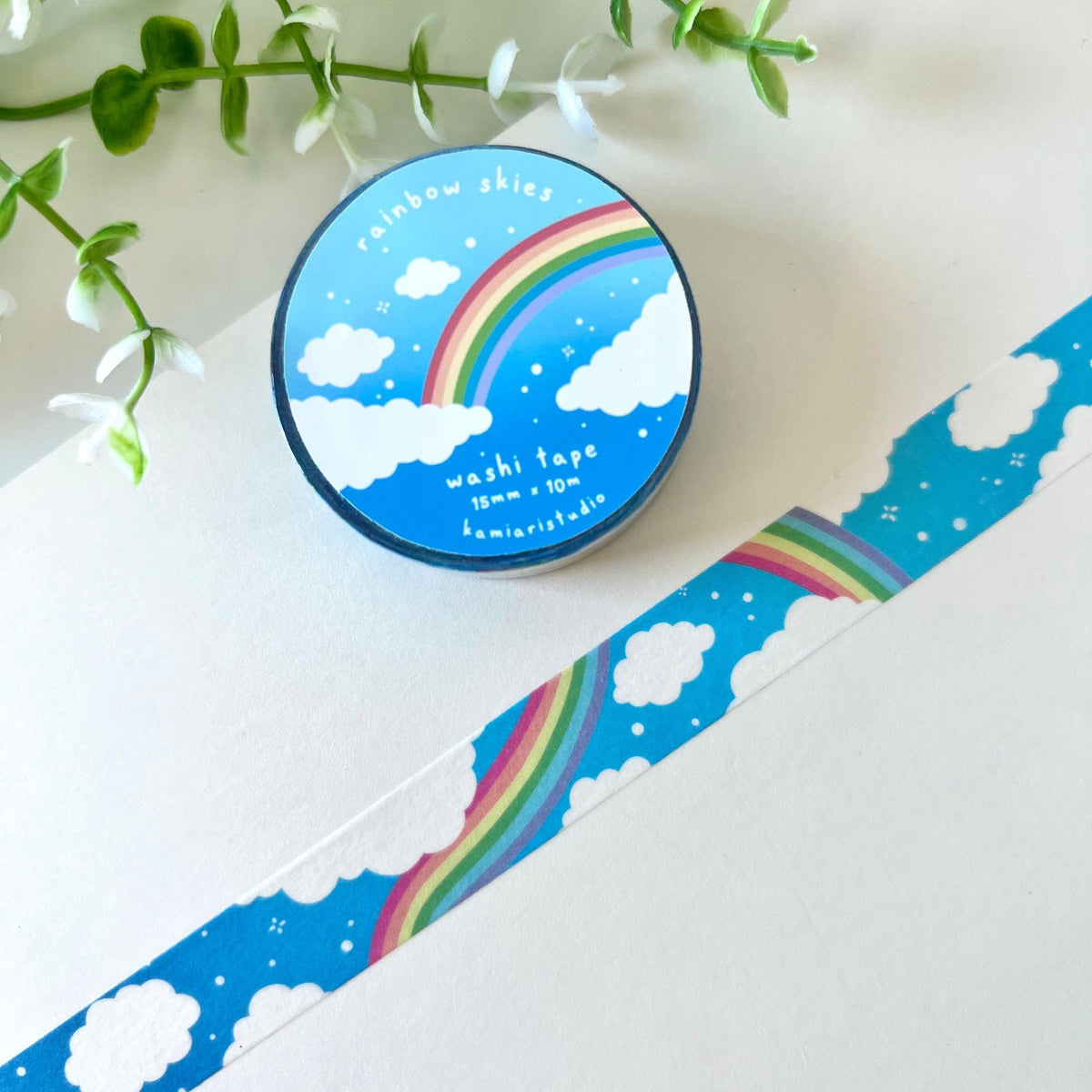 Rainbow Skies Washi Tape
